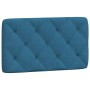 Estructura de cama con cabecero terciopelo azul 90x200 cm de vidaXL, Camas y somieres - Ref: Foro24-3207903, Precio: 148,10 €...