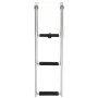 Folding boarding ladder 3 steps stainless steel by vidaXL, Boat scales - Ref: Foro24-92374, Price: 66,48 €, Discount: %