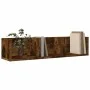 Smoked oak engineered wood wall furniture 75x18x16.5 cm by vidaXL, Shelves and shelves - Ref: Foro24-840437, Price: 24,36 €, ...