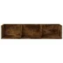 Smoked oak engineered wood wall furniture 75x18x16.5 cm by vidaXL, Shelves and shelves - Ref: Foro24-840437, Price: 24,36 €, ...