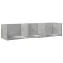 Concrete gray engineering wood wall furniture 75x18x16.5 cm by vidaXL, Shelves and shelves - Ref: Foro24-840435, Price: 24,22...