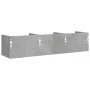 Betongraue Wandmöbel aus Holzwerkstoff, 75 x 18 x 16,5 cm von vidaXL, Regale und Regale - Ref: Foro24-840435, Preis: 24,22 €,...