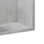 Betongraue Wandmöbel aus Holzwerkstoff, 75 x 18 x 16,5 cm von vidaXL, Regale und Regale - Ref: Foro24-840435, Preis: 24,22 €,...