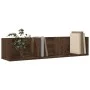 Wall furniture 2 units oak brown engineered wood by vidaXL, Shelves and shelves - Ref: Foro24-840442, Price: 34,01 €, Discoun...