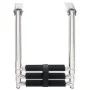 Folding boarding ladder 3 steps stainless steel by vidaXL, Boat scales - Ref: Foro24-92374, Price: 66,48 €, Discount: %