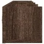 Muebles de pared 2 uds madera marrón roble 99x18x16,5 cm de vidaXL, Estantes y estanterías - Ref: Foro24-840456, Precio: 44,2...