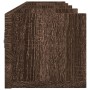 Muebles de pared 2 uds madera marrón roble 99x18x16,5 cm de vidaXL, Estantes y estanterías - Ref: Foro24-840456, Precio: 44,9...