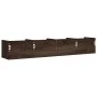 Wall furniture 2 pcs oak brown wood 99x18x16.5 cm by vidaXL, Shelves and shelves - Ref: Foro24-840456, Price: 44,95 €, Discou...