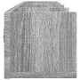 Wall furniture 2 pcs gray Sonoma wood 99x18x16.5 cm by vidaXL, Shelves and shelves - Ref: Foro24-840454, Price: 39,40 €, Disc...