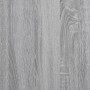 Muebles de pared 2 uds madera gris Sonoma 99x18x16,5 cm