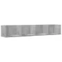 Concrete gray engineering wood wall furniture 99x18x16.5 cm by vidaXL, Shelves and shelves - Ref: Foro24-840449, Price: 25,16...