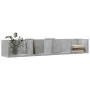 Concrete gray engineering wood wall furniture 99x18x16.5 cm by vidaXL, Shelves and shelves - Ref: Foro24-840449, Price: 25,16...