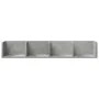 Concrete gray engineering wood wall furniture 99x18x16.5 cm by vidaXL, Shelves and shelves - Ref: Foro24-840449, Price: 25,16...