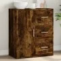 Sideboard aus geräuchertem Eichenholzwerkstoff, 60 x 31 x 70 cm von vidaXL, Sideboards - Ref: Foro24-840475, Preis: 81,53 €, ...