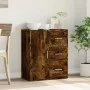 Aparador de madera de ingeniería roble ahumado 60x31x70 cm de vidaXL, Aparadores - Ref: Foro24-840475, Precio: 81,53 €, Descu...