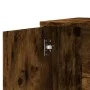 Aparador de madera de ingeniería roble ahumado 60x31x70 cm de vidaXL, Aparadores - Ref: Foro24-840475, Precio: 81,53 €, Descu...