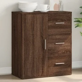 Eichenbraunes Sideboard aus Holzwerkstoff, 60 x 31 x 70 cm von vidaXL, Sideboards - Ref: Foro24-840477, Preis: 76,87 €, Rabat...