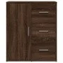 Oak brown engineered wood sideboard 60x31x70 cm by vidaXL, Sideboards - Ref: Foro24-840477, Price: 76,87 €, Discount: %