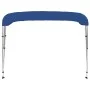 Bimini-Markise mit 3 blauen Bögen 183x196x137 cm von vidaXL, Aufbewahrungsabdeckungen für Boote - Ref: Foro24-92366, Preis: 1...