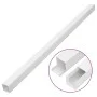 Canaletas para cables PVC 100x60 mm 30 m de vidaXL, Cableado - Ref: Foro24-155938, Precio: 132,39 €, Descuento: %