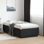 Estructura cama con luces LED madera ingeniería negro 90x190 cm de vidaXL, Camas y somieres - Ref: Foro24-3209661, Precio: 13...