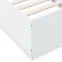 Weißer Bettrahmen aus Holzwerkstoff, 90 x 190 cm von vidaXL, Betten und Lattenroste - Ref: Foro24-3209751, Preis: 112,86 €, R...