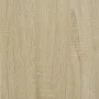 Sonoma oak engineered wood bed frame 140x190 cm by vidaXL, Beds and slatted bases - Ref: Foro24-3209732, Price: 145,27 €, Dis...
