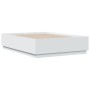 Estructura de cama madera de ingeniería blanca 140x190 cm de vidaXL, Camas y somieres - Ref: Foro24-3209730, Precio: 155,94 €...
