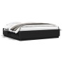 Estructura de cama madera de ingeniería negra 200x200 cm de vidaXL, Camas y somieres - Ref: Foro24-3209675, Precio: 170,60 €,...