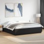 Estructura de cama madera de ingeniería negra 200x200 cm de vidaXL, Camas y somieres - Ref: Foro24-3209675, Precio: 170,60 €,...