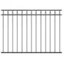Zaunplatte aus schwarzem Stahl 1,7x1,2 m von vidaXL, Zaunpaneele - Ref: Foro24-146318, Preis: 60,40 €, Rabatt: %