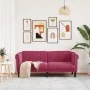 Red velvet 2-seater sofa by vidaXL, Sofas - Ref: Foro24-372579, Price: 245,48 €, Discount: %