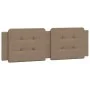 Bettgestell mit LED-Beleuchtung, Cappuccino, PE-Leder, 160 x 200 cm von vidaXL, Betten und Lattenroste - Ref: Foro24-3214121,...