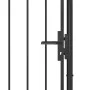 Puerta de jardín de acero negro 1x2,5 m de vidaXL, Puertas de jardín - Ref: Foro24-146321, Precio: 164,67 €, Descuento: %