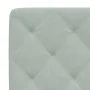 Light gray velvet bed frame with LED lights 120x200 cm by vidaXL, Beds and slatted bases - Ref: Foro24-3213843, Price: 177,05...
