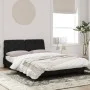 Estructura de cama con luces LED terciopelo negro 140x200 cm de vidaXL, Camas y somieres - Ref: Foro24-3213857, Precio: 204,1...
