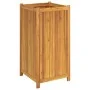 Pflanzgefäß mit Verkleidung aus massivem Akazienholz, 50 x 50 x 100 cm von vidaXL, Töpfe und Pflanzgefäße - Ref: Foro24-36644...