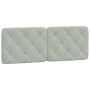 Cama con colchón terciopelo gris claro 120x200 cm de vidaXL, Camas y somieres - Ref: Foro24-3208646, Precio: 343,60 €, Descue...