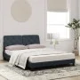 Cama con colchón terciopelo gris oscuro 140x200 cm de vidaXL, Camas y somieres - Ref: Foro24-3208659, Precio: 386,43 €, Descu...