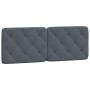 Cama con colchón terciopelo gris oscuro 140x200 cm de vidaXL, Camas y somieres - Ref: Foro24-3208659, Precio: 386,45 €, Descu...