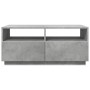 Coffee table with LED lights concrete gray 90x49x40 cm by vidaXL, Coffee table - Ref: Foro24-839836, Price: 80,38 €, Discount: %