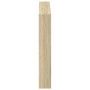 Bed headboard with LED Sonoma oak 100x17x102 cm by vidaXL, Headboards and footboards - Ref: Foro24-839184, Price: 58,65 €, Di...
