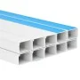 PVC self-adhesive cable ducts 100x40 mm 10 m by vidaXL, Cabling - Ref: Foro24-155950, Price: 56,92 €, Discount: %