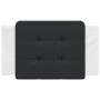Cabecero de cama acolchado cuero sintético negro y blanco 80 cm de vidaXL, Cabeceros y pies de cama - Ref: Foro24-374835, Pre...
