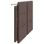 Brown synthetic leather padded bed headboard 160 cm by vidaXL, Headboards and footboards - Ref: Foro24-374868, Price: 43,89 €...