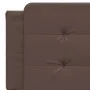 Brown synthetic leather padded bed headboard 160 cm by vidaXL, Headboards and footboards - Ref: Foro24-374868, Price: 43,89 €...