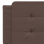 Gepolstertes Bettkopfteil aus braunem Kunstleder, 160 cm von vidaXL, Kopf- und Fußteile - Ref: Foro24-374868, Preis: 44,64 €,...