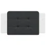 Gepolstertes Kopfteil Kunstleder schwarz weiß 100 cm von vidaXL, Kopf- und Fußteile - Ref: Foro24-374849, Preis: 38,43 €, Rab...