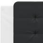 Gepolstertes Kopfteil Kunstleder schwarz weiß 100 cm von vidaXL, Kopf- und Fußteile - Ref: Foro24-374849, Preis: 39,03 €, Rab...