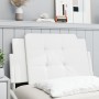 Weißes gepolstertes Bettkopfteil aus Kunstleder, 90 cm von vidaXL, Kopf- und Fußteile - Ref: Foro24-374837, Preis: 34,01 €, R...